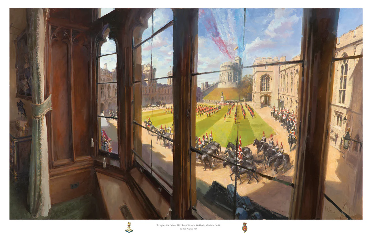 Limited Edition Print - Household Cavalry & Household Division artist residency - Image 8